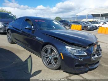  Salvage BMW 6 Series