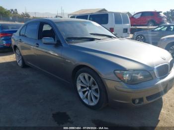  Salvage BMW 7 Series