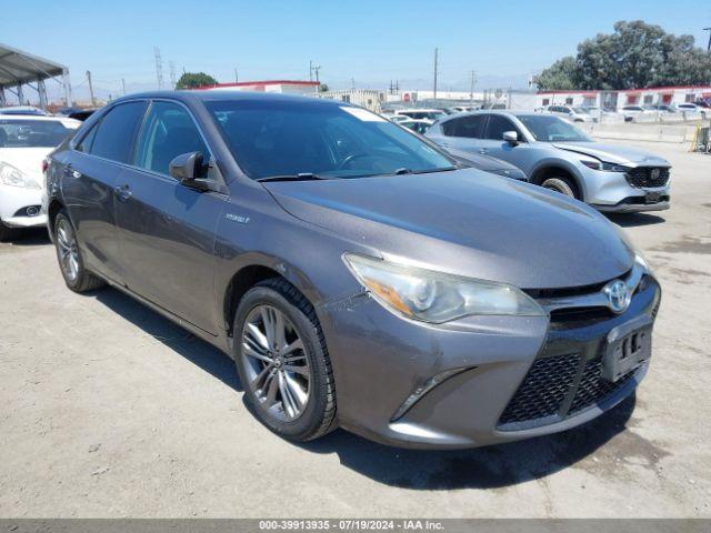  Salvage Toyota Camry