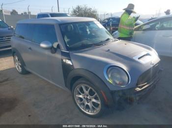  Salvage MINI Cooper S Clubman