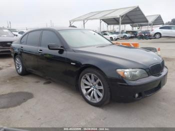  Salvage BMW 7 Series