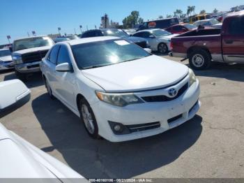  Salvage Toyota Camry