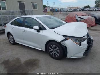  Salvage Toyota Corolla