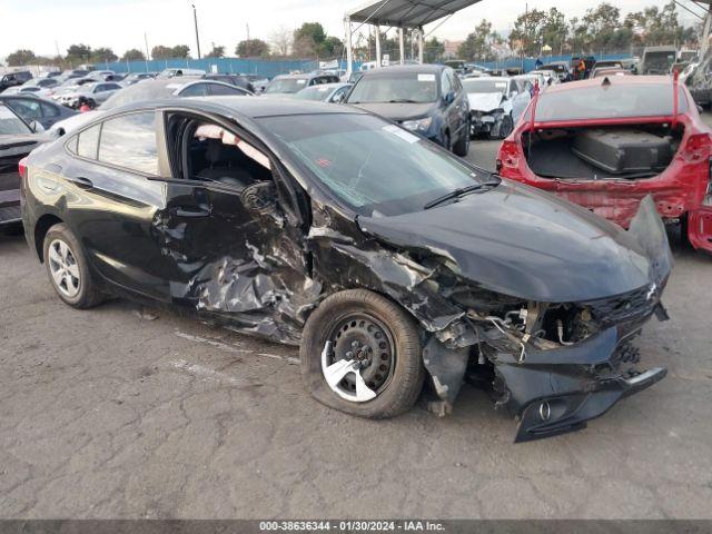  Salvage Chevrolet Cruze