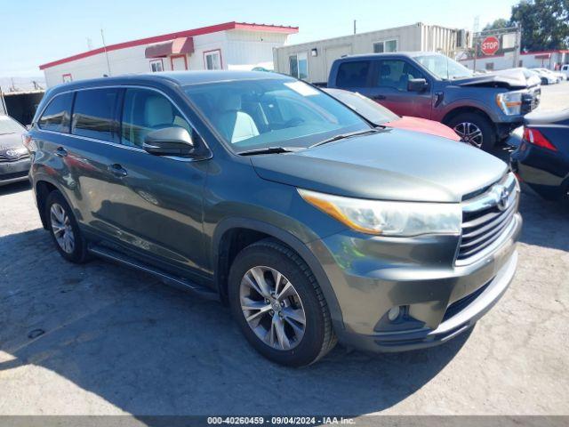  Salvage Toyota Highlander