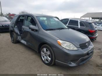  Salvage Toyota Matrix