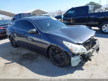  Salvage INFINITI G37