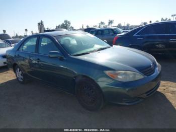  Salvage Toyota Camry