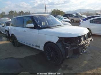  Salvage Land Rover Range Rover