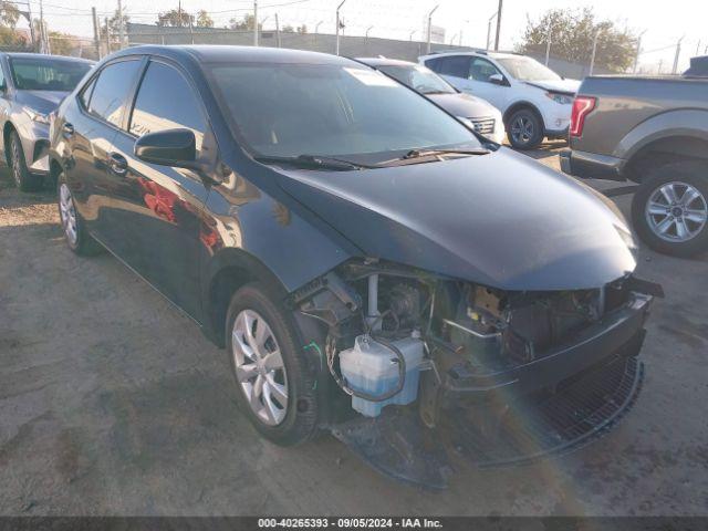  Salvage Toyota Corolla