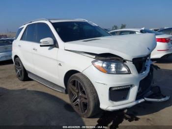  Salvage Mercedes-Benz M-Class