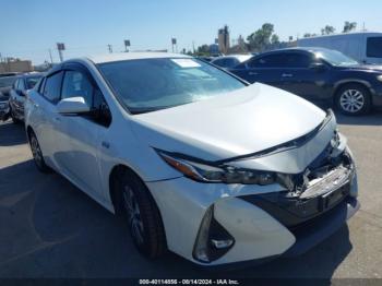  Salvage Toyota Prius Prime