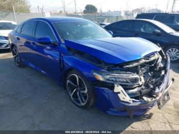  Salvage Honda Accord