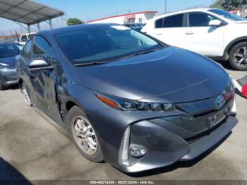  Salvage Toyota Prius Prime