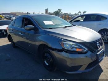  Salvage Nissan Sentra