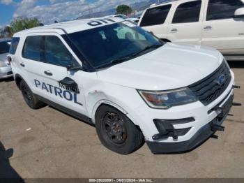  Salvage Ford Utility Police Intercepto