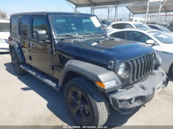  Salvage Jeep Wrangler