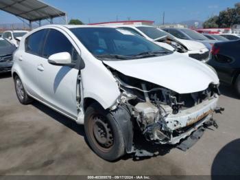  Salvage Toyota Prius c