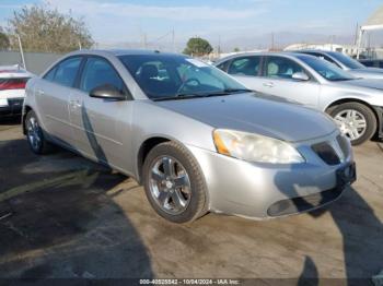  Salvage Pontiac G6