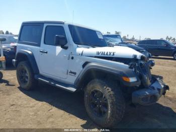  Salvage Jeep Wrangler