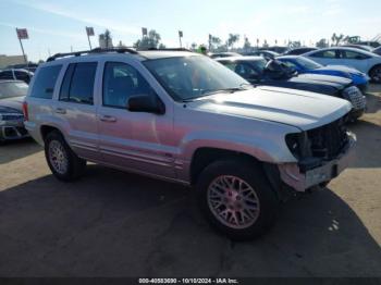  Salvage Jeep Grand Cherokee