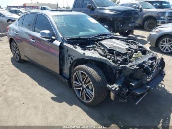  Salvage INFINITI Q50