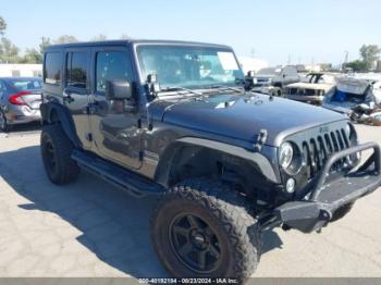  Salvage Jeep Wrangler