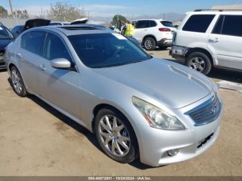  Salvage INFINITI G37