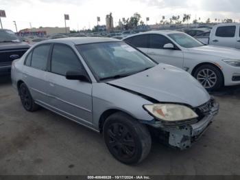  Salvage Honda Civic