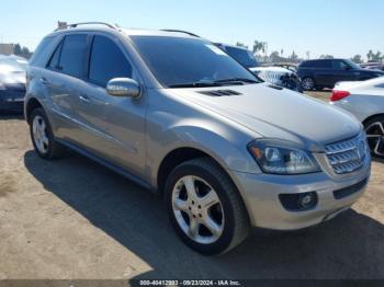  Salvage Mercedes-Benz M-Class