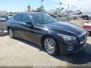  Salvage INFINITI Q50