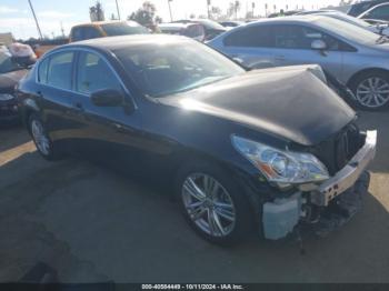  Salvage INFINITI G37