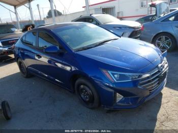  Salvage Hyundai ELANTRA