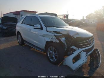  Salvage Mercedes-Benz M-Class