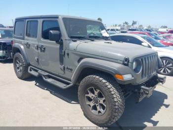  Salvage Jeep Wrangler