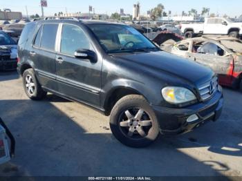  Salvage Mercedes-Benz M-Class