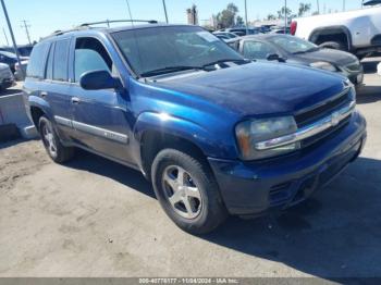  Salvage Chevrolet Trailblazer