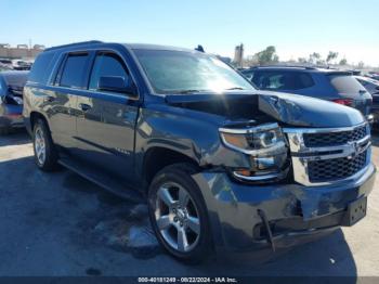  Salvage Chevrolet Tahoe