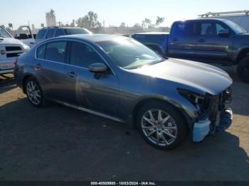  Salvage INFINITI G37x