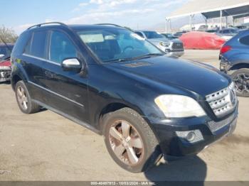  Salvage Mercedes-Benz M-Class