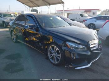  Salvage Mercedes-Benz E-Class