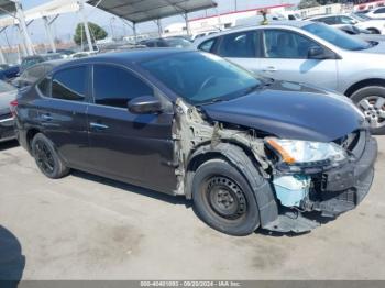  Salvage Nissan Sentra