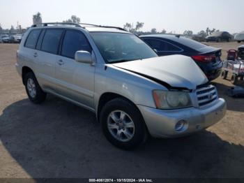  Salvage Toyota Highlander