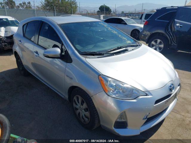  Salvage Toyota Prius c