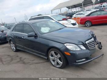  Salvage Mercedes-Benz E-Class