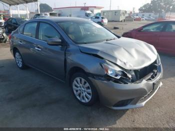  Salvage Nissan Sentra