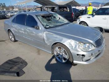  Salvage Mercedes-Benz S-Class