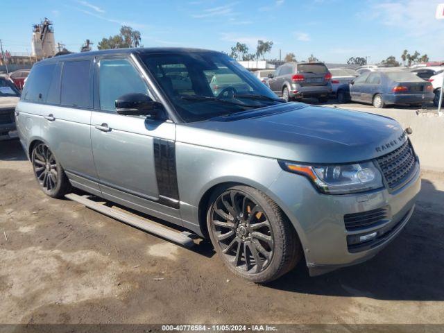  Salvage Land Rover Range Rover