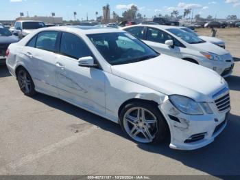  Salvage Mercedes-Benz E-Class