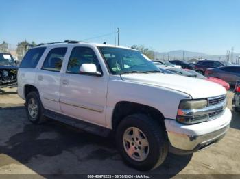  Salvage Chevrolet Tahoe